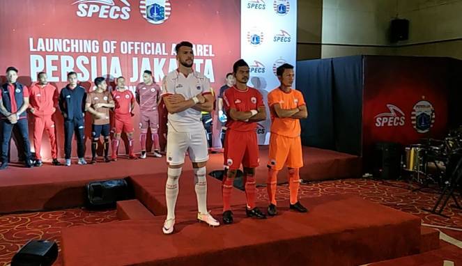 Persija Luncurkan Jersey Dan Skuat